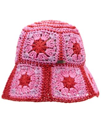 Bright Nomad Straw Bucket Hat