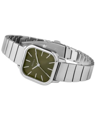 Women's 'Esther' 1735a Silver Stainless Steel Bracelet Watch, 26mm