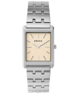 Women's 'Virgil' Silver Stainless Steel Bracelet Watch, 26mm