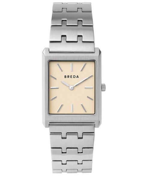 Женские часы BREDA 'Virgil' Silver Stainless Steel Bracelet Watch, 26mm