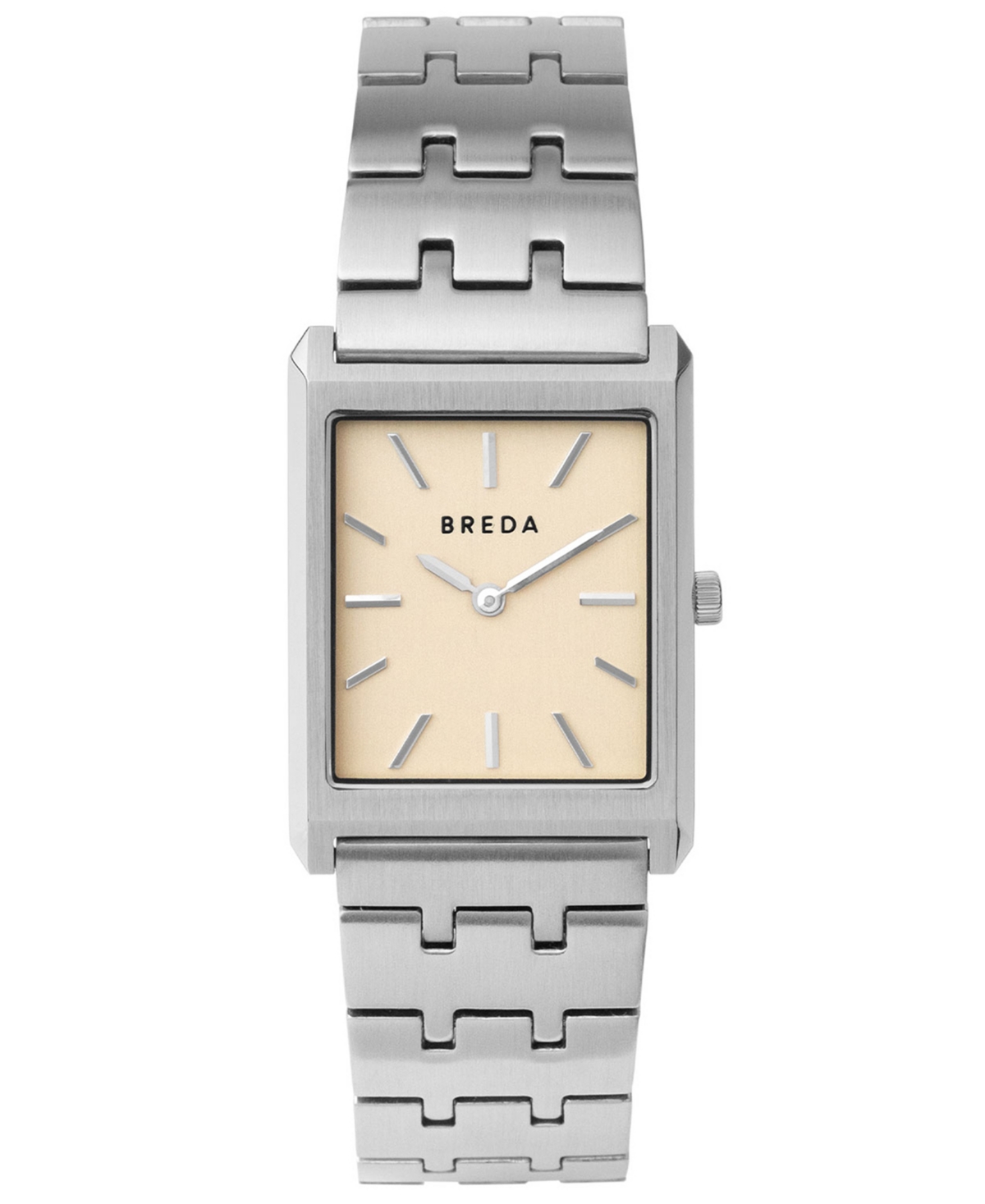 Breda Women's 'Virgil' Silver Stainless Steel Bracelet Watch, 26mm