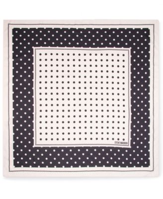 Inverted Polka Dot Square Scarf