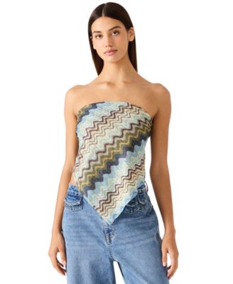 Wavy Shimmer Square Scarf