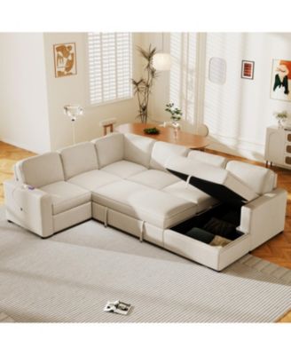 Streamdale Sofa with Storage USB