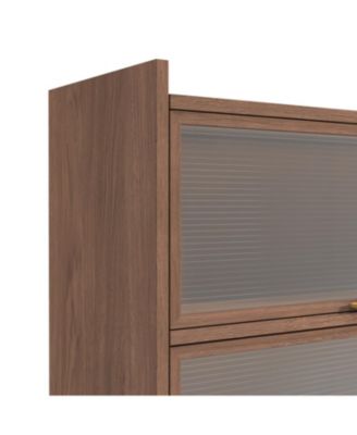 44" Metal 3-Door Cabinet
