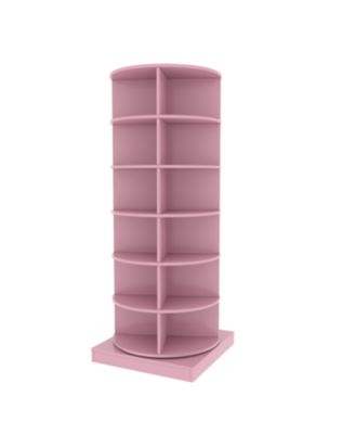 Streamdale Pink 360 Rotating shoe cabinet 6 layers