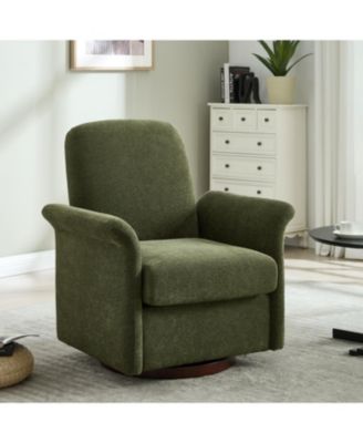 Swivel Barrel Accent Chair