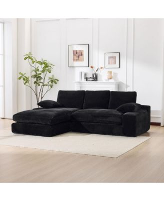 99" Modular Sectional Sofa Set, Modern Minimalist Couch, Sleeper