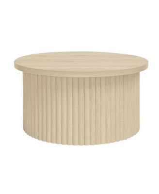 Modern Round Coffee Table Accent Table