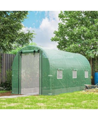 Hoop House house with Support Rods, Walk-in house,