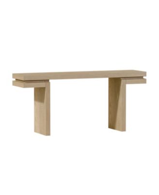  66" Wide Wood Console Table - Distressed Oak