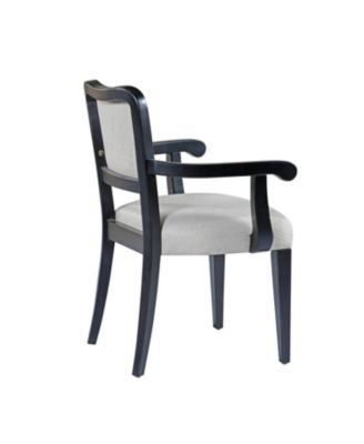 Upholstered Dining Chairs (Set of 2) - Beige Fabric, Hardwood Frame
