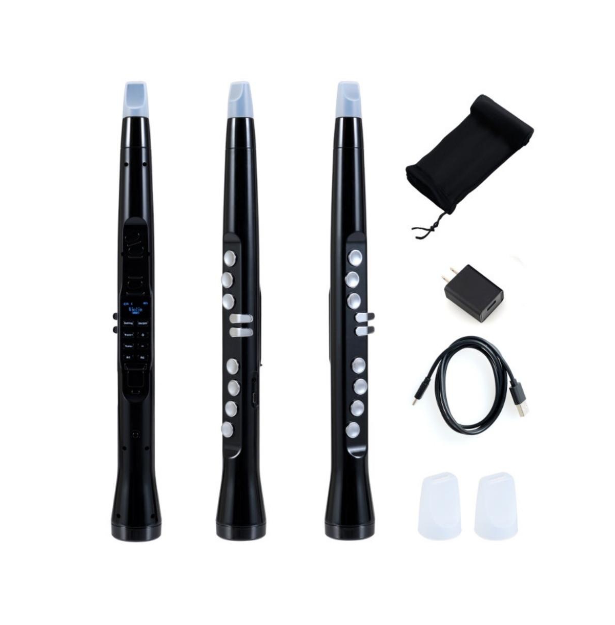 Hongge Electronic Wind Instrument with Wireless Midi and Portable Digital Saxophone Functions