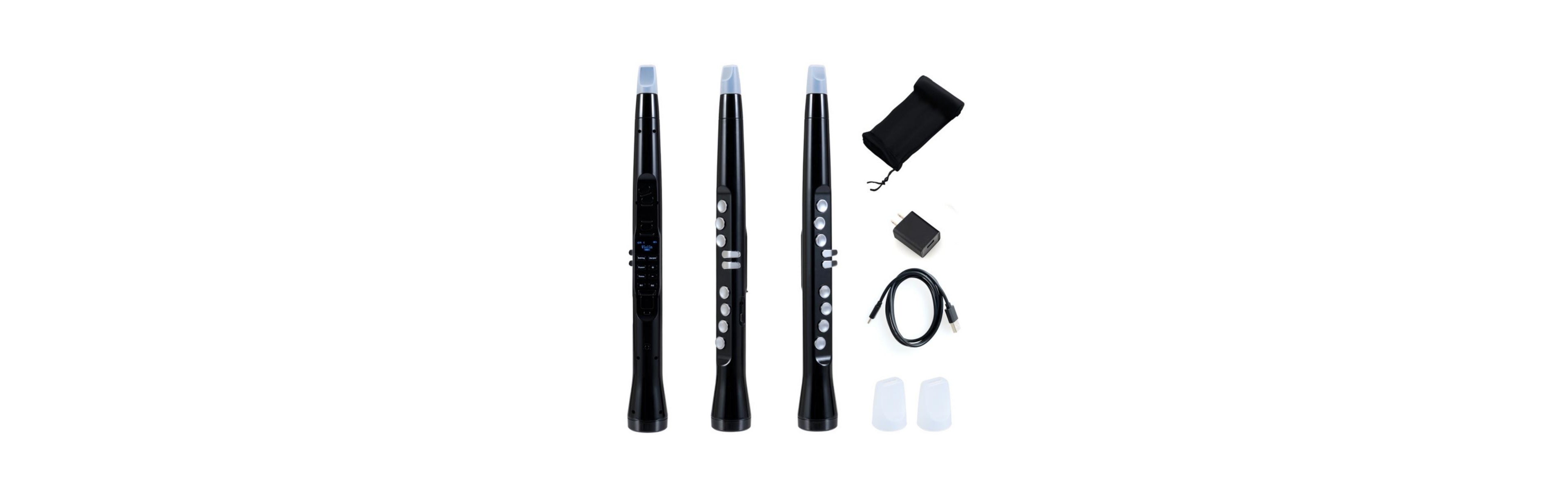 Hongge Electronic Wind Instrument with Wireless Midi and Portable Digital Saxophone Functions