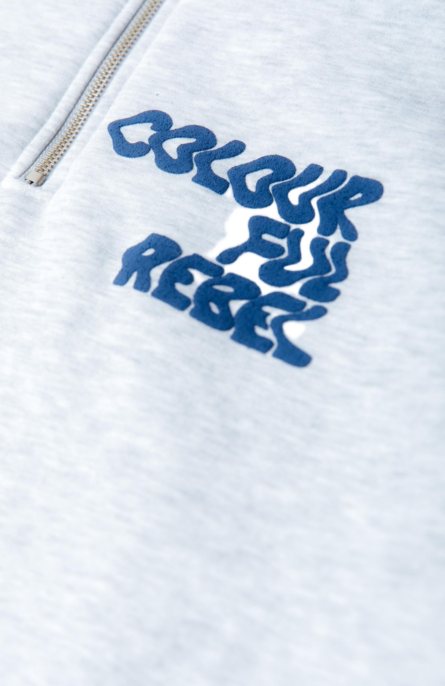 Women's Uni Bold Logo Relaxed Zip Sweat