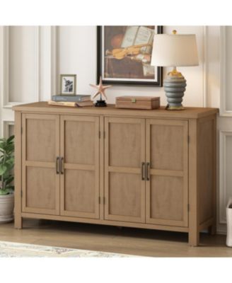 Streamdale 4-Door Sideboard with Adjustable Shelves and Retro Handles