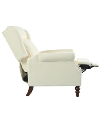 29.75" Push Back Wingback Recliner