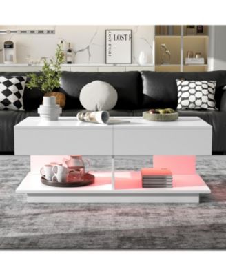  Extendable Coffee Table w/ Hidden Storage