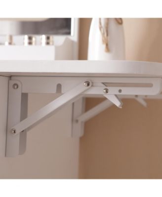  Vanity Desk with Lighted Mirror and Storage, Adjustable Lighting, 3 Drawers, Cabinet