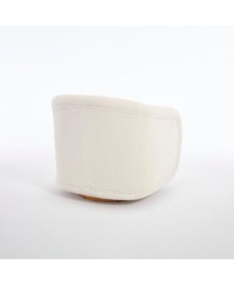 Swivel Teddy Barrel Chair