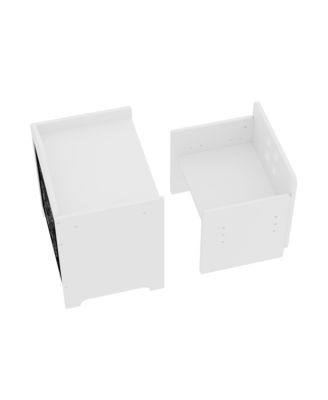 Kids Montessori Table & Chair Set, Adjustable Height