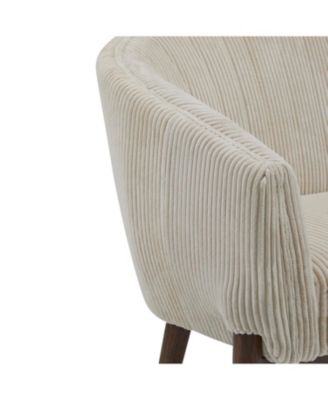 Streamdale Corduroy Recessed Arm Loveseat