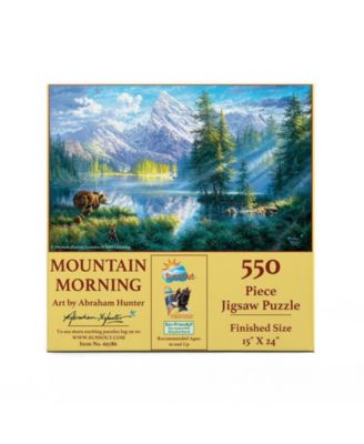 Mountain Morning 550 piece Jigsaw Puzzle for Adults