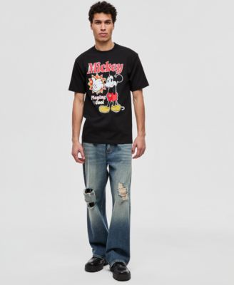 Men's Cotton Mickey Mouse Graphic T-Shirt, Macy's Exclusive