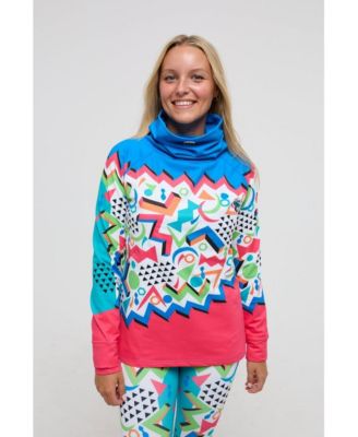 Women's High Neck Baselayer Top - Nuts