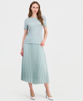 Women's Merino Wool Short-Sleeve Sweater