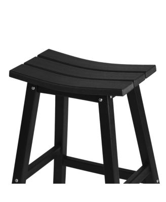 Outdoor Patio Adirondack Counter Height Stool Chair