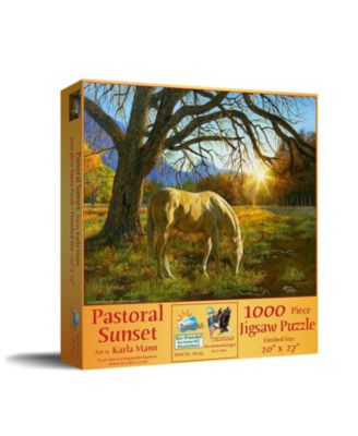 Pastoral Sunset 1000 piece Jigsaw Puzzle for Adults