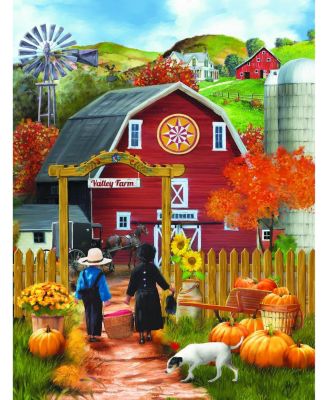 Valley Farm 500 piece Jigsaw Puzzle for Adults Halloween