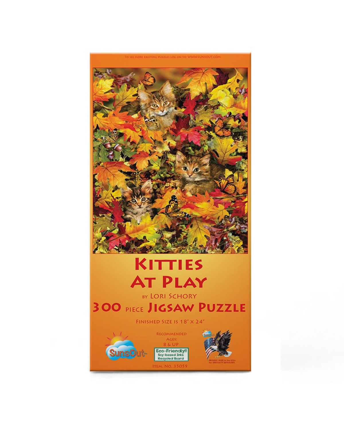 SunsOut Kitties at Play 300 piece Jigsaw Puzzle for Adults