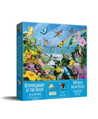 Hummingbirds at the Beach 500 piece Jigsaw Puzzle for Adults