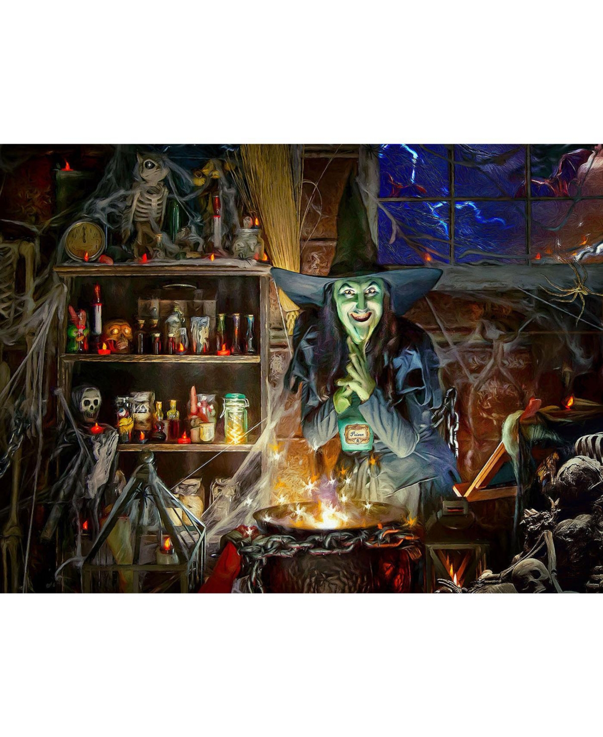 SunsOut Poison Brew 1000 piece Jigsaw Puzzle for Adults Halloween