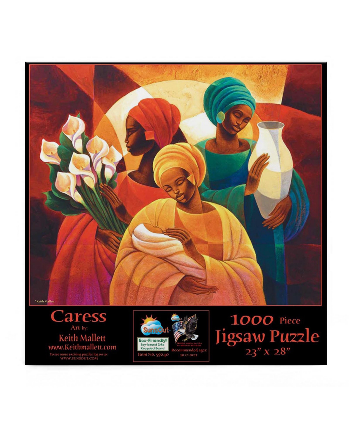 SunsOut Caress 1000 piece Jigsaw Puzzle for Adults Mothers Day
