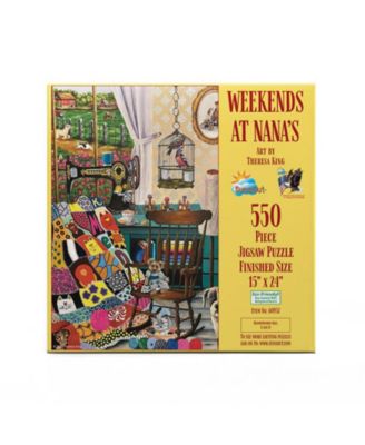 Weekends at Nana's 550 piece Jigsaw Puzzle for Adults