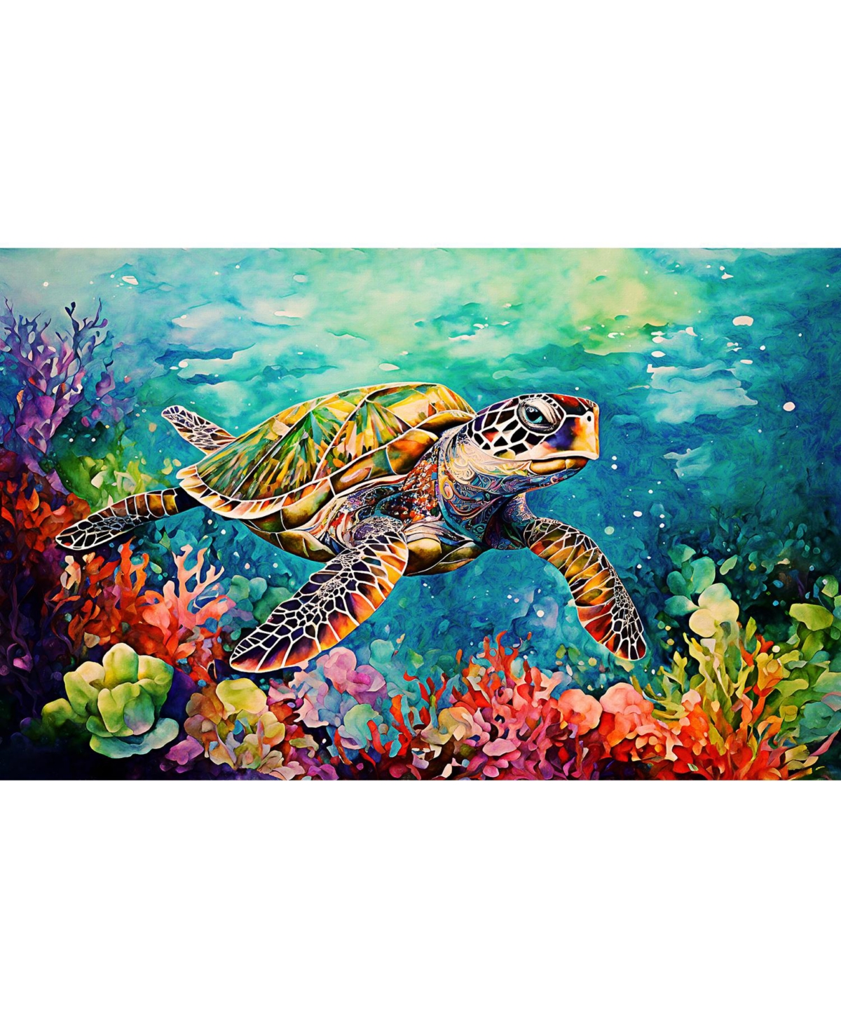 SunsOut Out for a Swim 550 piece Jigsaw Puzzle for Adults