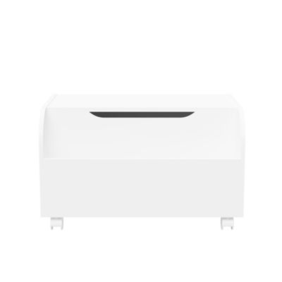 Spacious MDF Toy Box with Bookshelf for Toys, Books, Arts & Crafts