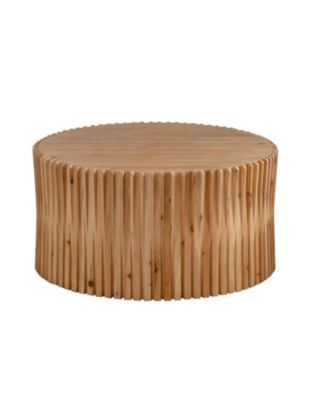 Wooden Unique Texture Easy Care Retro Design Coffee Table
