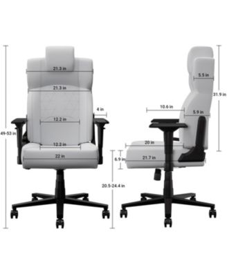 Karnox Fabric Gaming Chair- Ergonomic, High-Density Foam, Durable