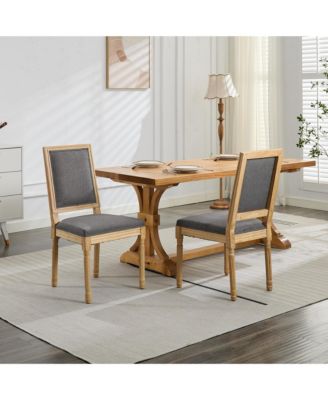 Louis Dining Chairs, Set of 2, Gray