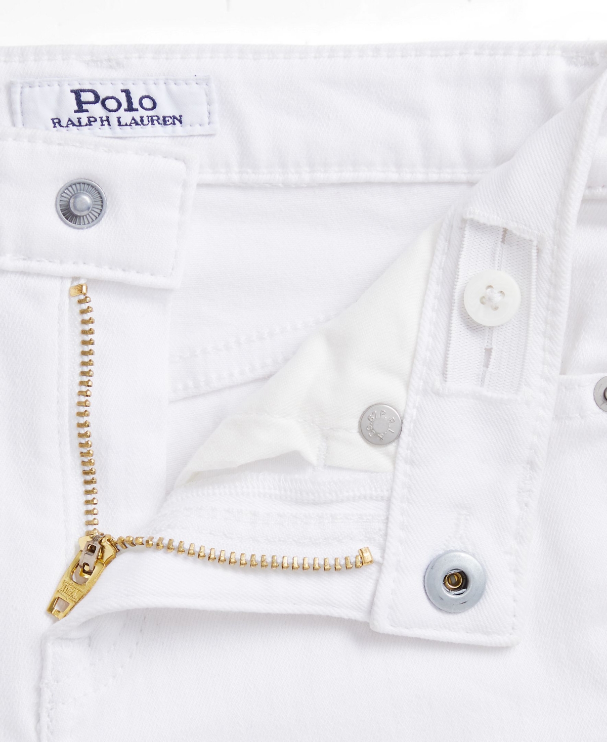 Polo Ralph Lauren Girls' 2T-6X Flared Stretch Denim Jeans