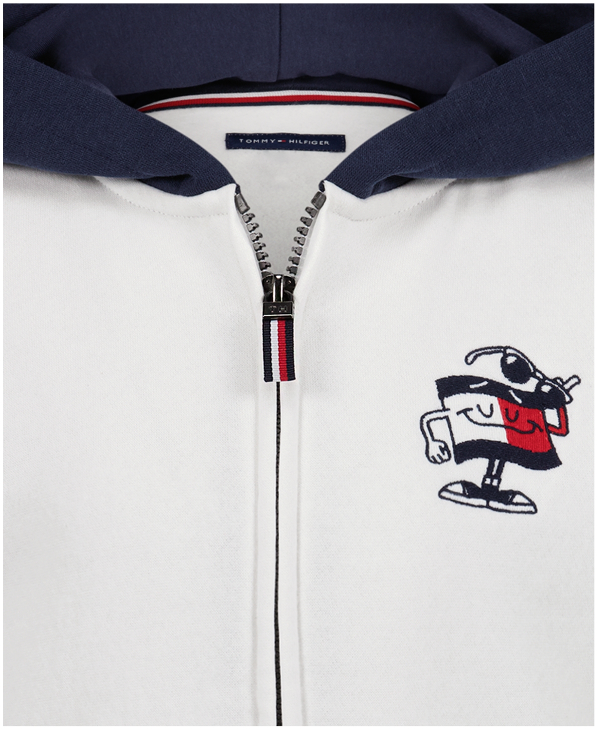 Tommy Hilfiger Boys' 2T-7 Mascot Zip-Up Hoodie