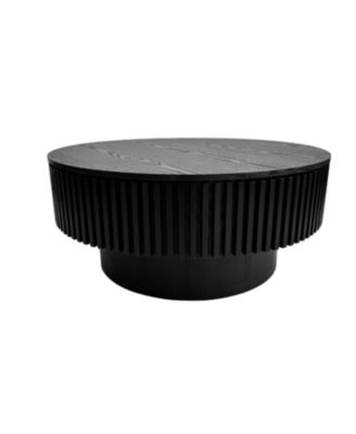 31.5" Round Coffee Table - Black