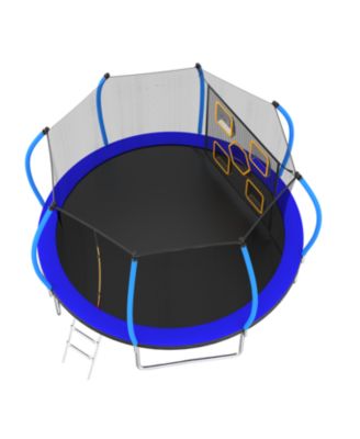 14ft Trampoline with Enclosure for Kids