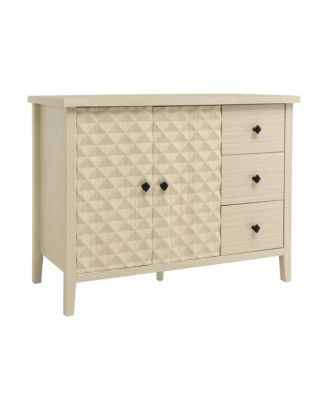 Streamdale Modern 2 Door 3 Drawer Storage Cabinet