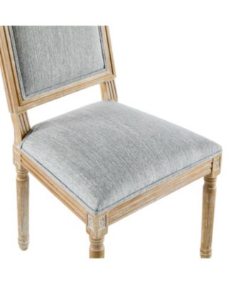 French Country Cane Back Dining Chairs Set