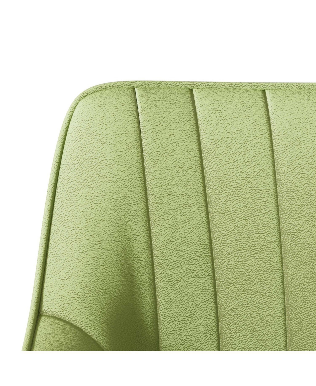 Streamdale Furniture Medieval Modern Dining Chairs Set of 2(Green & Orange)